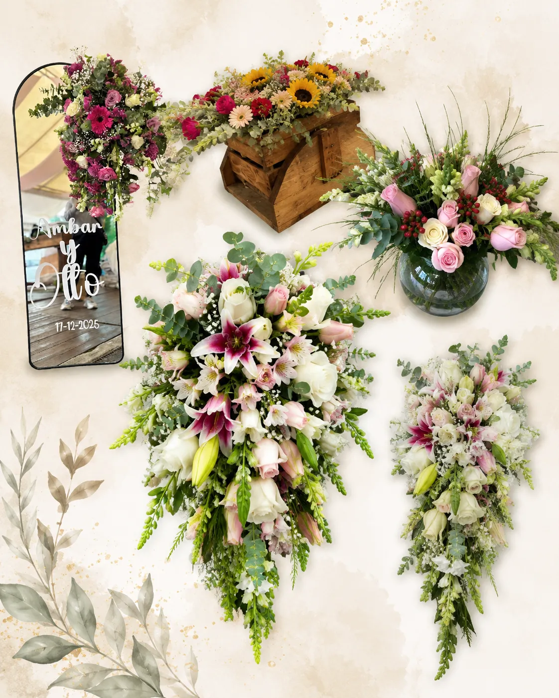 Decoración floral para bodas – DA'Flores Ciudad López Mateos