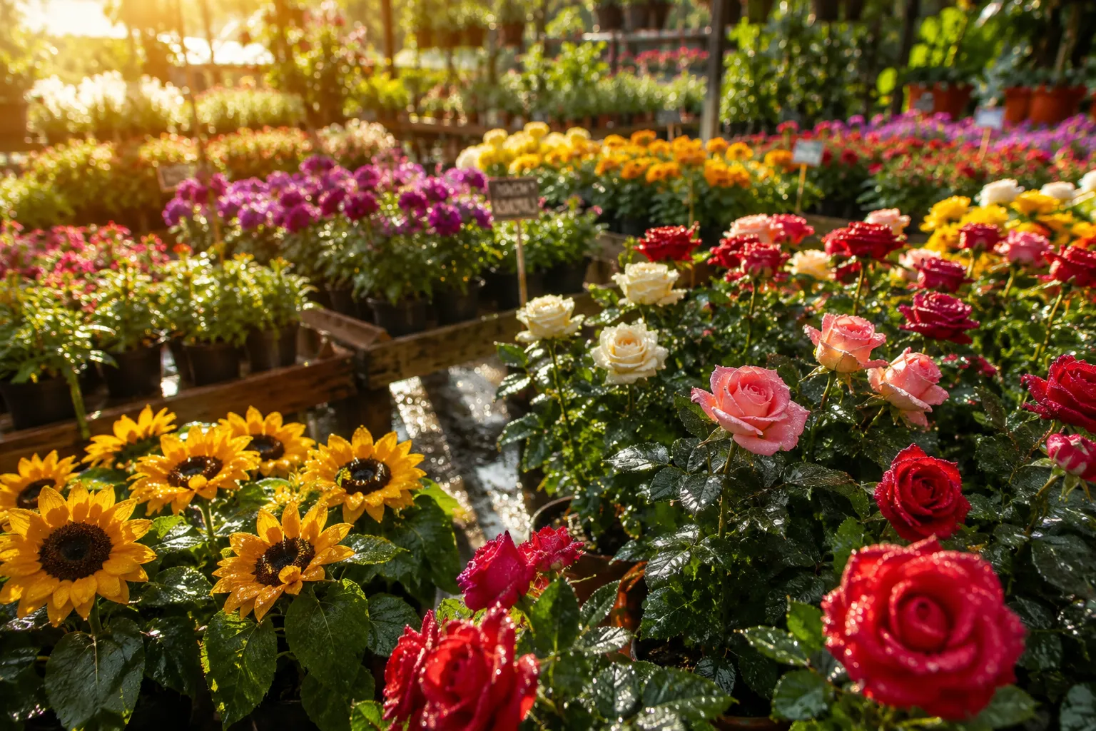Flores frescas seleccionadas del invernadero – DA'Flores